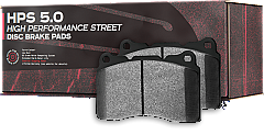 Front Hawk HPS 5.0 Pads to fit Mazda MX-5 2.0 MK4