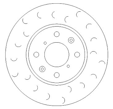 Front Brake Discs 252 mm to fit Vauxhall Agila (B) (H08) Suzuki / Vauxhall and others