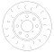 Front Brake Discs 252 mm to fit Vauxhall Agila (B) (H08) Suzuki / Vauxhall and others