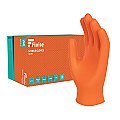 Finite Orange Grip Nitrile Gloves