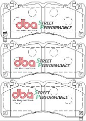 Front DBA Performance Street Pads to fit Ford Mustang