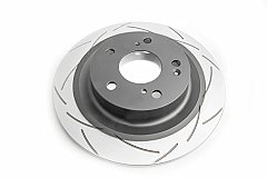 Rear DBA Street Series T2 Grooved Brake Discs to fit Honda Civic Type R FK8