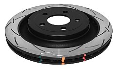 Rear DBA Brake Discs 4000 Series T3 Slotted to fit Ford Mustang