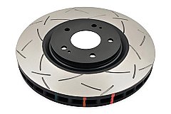 Front DBA Brake Discs 4000 Series T3 Slotted to fit Mitsubishi Evo