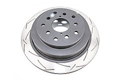 Rear DBA Brake Discs 4000 Series T3 Slotted to fit Subaru Impreza WRX
