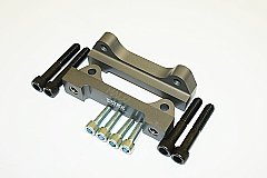 Astra H VXR Front Brake Caliper Conversion Brackets from HALO Performance