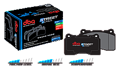 Front DBA Street Series Ceramic Pads to fit Tesla Model 3 2017-