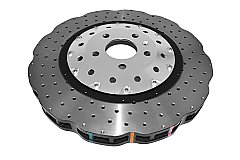 Audi RS6 C7 Front DBA Drilled 2-Piece Brake Discs (Pair)