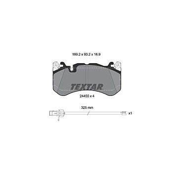 Audi RS6 C7 Front Textar OEM Brake Pads