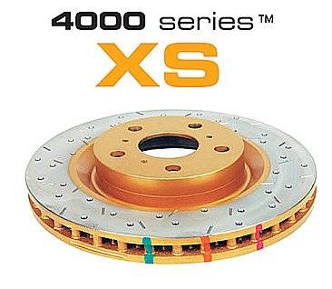 Front DBA 4000 Series - XD Brake Discs to fit Honda Civic Type R