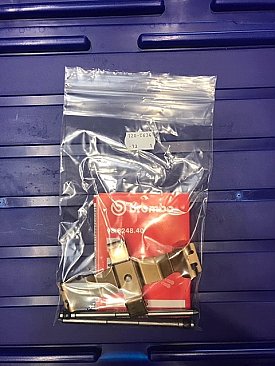 Tesla Model 3 Performance Genuine Front Caliper Fitting Kit