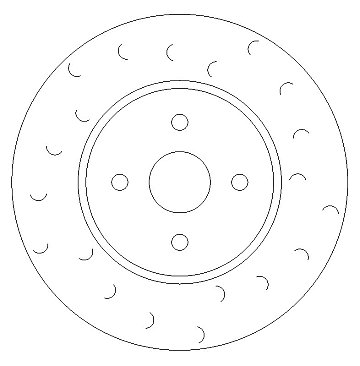 Front Brake Discs 280 mm to fit Renault Clio MK2 (BB_, CB_)
