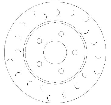 Rear Brake Discs 280 mm to fit Ford Mondeo Iii (B5Y) Jaguar and others