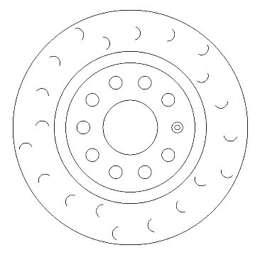 Front Brake Discs 280 mm to fit Audi A3 (8P1) Seat / Skoda / VW and others