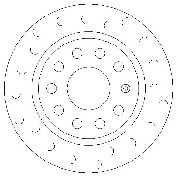 Rear Brake Discs 253 mm to fit Audi A3 (8P1) Seat / Skoda / VW and others