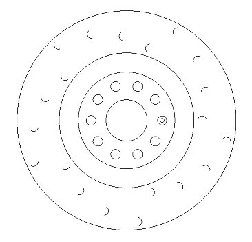 Front Brake Discs 345 mm to fit Audi A3 (8P1) Seat / Skoda / VW and others