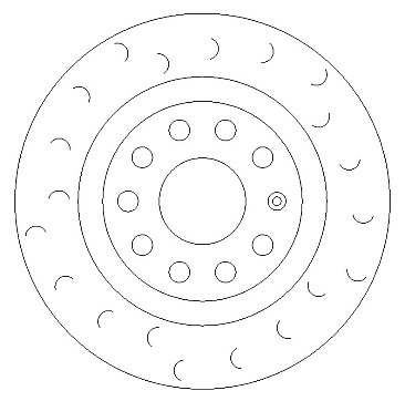 Rear Brake Discs 282 mm to fit Audi A3 (8P1) Seat / Skoda / VW and others