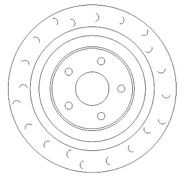 Rear Brake Discs 290 mm to fit Subaru Impreza Estate (GG)