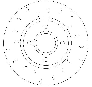 Front Brake Discs 278 mm to fit Ford Fiesta MK5 (JH_, JD_)