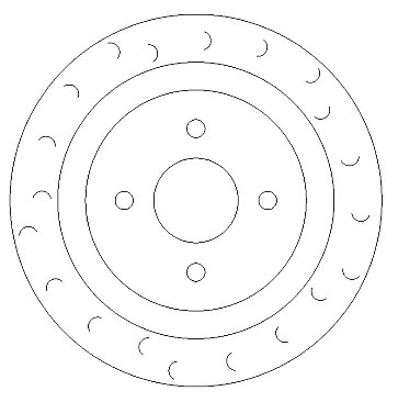 Rear Brake Discs and Mintex Pads to fit Ford Focus RS MK1