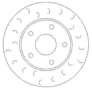 Civic 1.6 EP2 Front Brake Discs