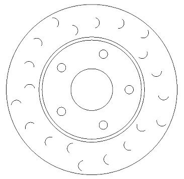 Front Brake Discs 262 mm to fit Honda Civic MK7 Hatchback (EU, EP, EV)