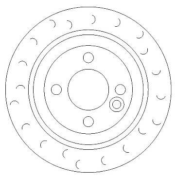 Rear Brake Discs 259 mm to fit Mini Mini (R56)