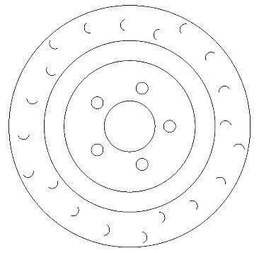 Rear Brake Discs 302 mm to fit Ford Focus MK2 (DA_, HCP, DP) Land Rover and others