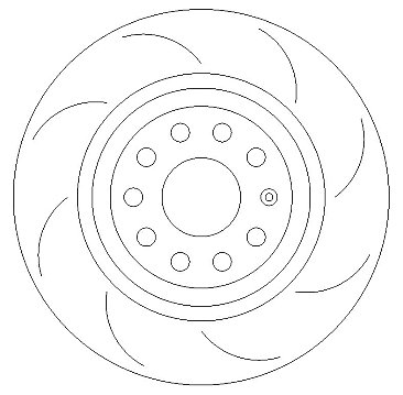 Rear Grooved Brake Discs BD1471G