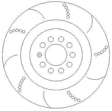 Front Performance Brake Discs to fit Seat Leon 1.8 Turbo Cupra R