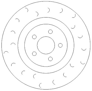 Front Brake Discs 345 mm to fit Audi A4 Allroad B8 (8KH)