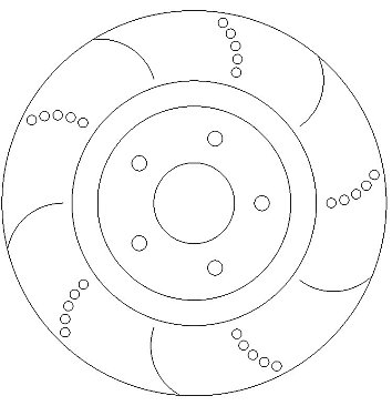 Front Brake Discs to fit Nissan 350Z Brembo