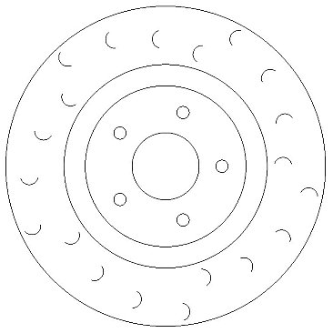 Front Brake Discs 324 mm to fit Nissan 350Z Coupe (Z33)