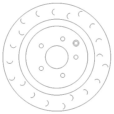 Rear Brake Discs 322 mm to fit Nissan 350Z Coupe (Z33)