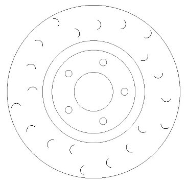 Front Brake Discs 320 mm to fit Mazda 6 Saloon (GG)
