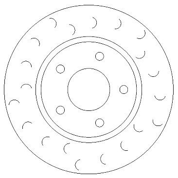 Front Brake Discs 276 mm to fit Mitsubishi Lancer Viii (CY_A, CZ_A)
