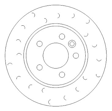 Front Brake Discs 303 mm to fit VW Amarok (2HA, 2HB, S1B, S6B, S7A, S7B)