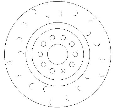 Front Brake Discs 340 mm to fit Audi A3 (8V1, 8VK) Cupra / Seat / Skoda / VW and others