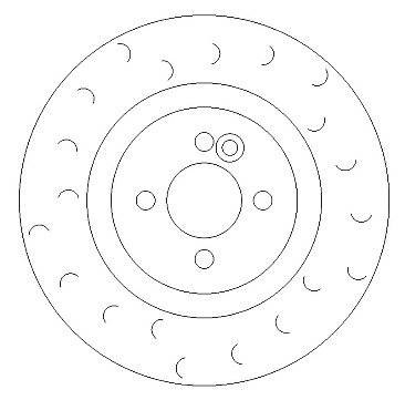 Front Brake Discs 316 mm to fit Mini Mini (R50, R53)