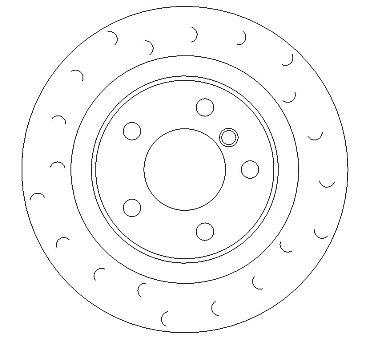 Rear Brake Discs 300 mm to fit BMW 1 Series (F20)