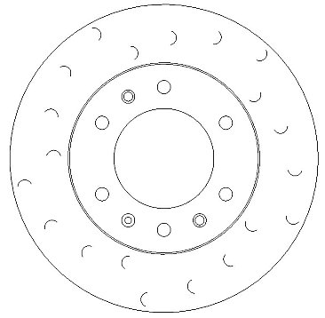 Front Brake Discs 302 mm to fit Ford Ranger (TKE)