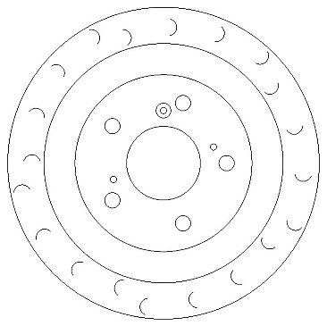 Rear Brake Discs 296 mm to fit Honda Civic MK9 (FK)