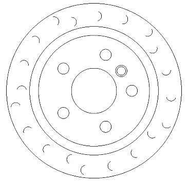 Rear Brake Discs 259 mm to fit Mini Mini (F55)