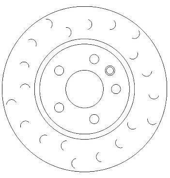 Front Brake Discs 294 mm to fit BMW 2 Series Series Active Tourer (F45) Mini and others