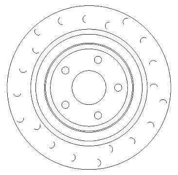 Rear Brake Discs 302 mm to fit Ford Focus MK3