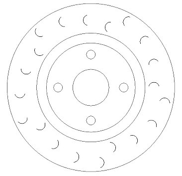 Rear Brake Discs 255 mm to fit Mazda Mx-5 Iv (ND__)