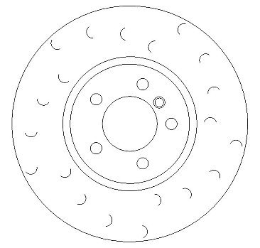 Front Brake Discs 340 mm to fit BMW 1 Series (F20)