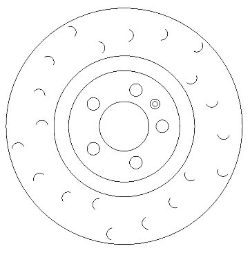 VW Polo 1.8 GTI Front Brake Discs