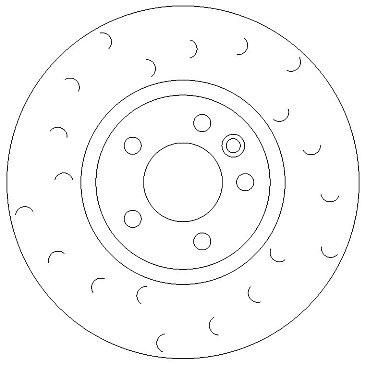Front Brake Discs 340 mm to fit VW California T6 Camper (SGC, SGG, SHC)