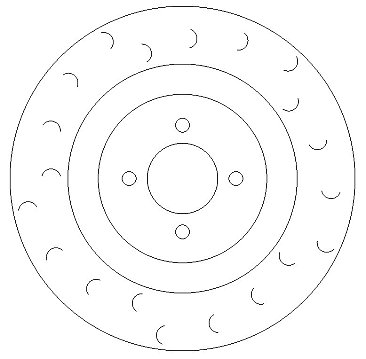 Front Brake Discs 323 mm to fit Citroen Ds3